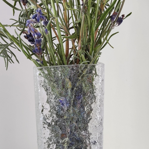 Vintage 🇫🇮  Iittala | " Linearia " square, textured vase - Picture 2 of 16